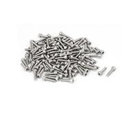sourcing map M3x12mm Filetage 304 Vis à tête cylindrique six pans creux en acier inoxydable DIN912 120pcs