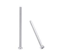 sourcing map M3x50mm Vis métaux cylindrique Tête croix Vis fixation boulon 30Pcs