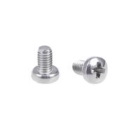sourcing map M3x5mm Vis métaux cylindrique Phillips Tête croix Vis fixation boulon 30Pcs