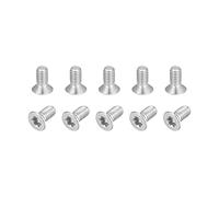 sourcing map M3x6mm Torx Sécurité Machine Vis, 20pcs 316 Inox Acier Fraisée Tête Anti-effraction Vis Attaches Boulons