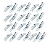 sourcing map M4 Dia filetage femelle ressort chargé creux mur Ancre bascule Écrou aile 25Pcs