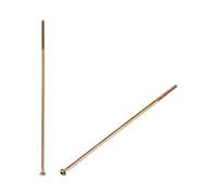 Sourcing map M4 x 180 mm Filetage mâle Phillips Vis à tête cylindrique pour lit double meuble, Quincaillerie de Meuble, 3 pièces
