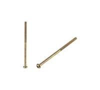 sourcing map M4 x 75mm Mâle Fil Cruciforme Tête Cylindrique Boulon Vis pour Double Lit Meubles TV Étagère Tenture 5pcs