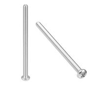 sourcing map M5x80mm Vis à métaux vis tête Cruciforme boulons fixation 5Pcs