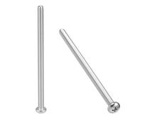 sourcing map M5x90mm Vis à métaux vis tête Cruciforme boulons fixation 5Pcs