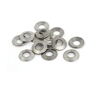 sourcing map M6 304 acier Inox, rouelle blocage 15pcs