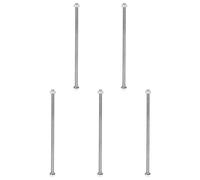 sourcing map M6 x 200 mm, acier inoxydable 304, vis hexagonales, écrous, rondelles plates et de sécurité, ensemble de kit, filetage complet, surface brillante pour la maison, l'électronique, la