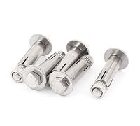 sourcing map M6x40mm boulon d'expansion Hex Head manche Vis (Lot de 5)
