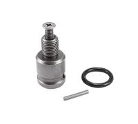 sourcing map Mandrin Adaptateur 1/2-20UNF Rapide Change 1/2" Carré Entraînement Convertisseur pour Impact Clé