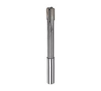sourcing map Mandrin Alésoir 12,4 mm H7 C1/K30 Carbure Pointe Précision Droit Flûtes Rond Tige Tour Machine Fraisage Coupeuse