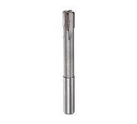 sourcing map Mandrin Alésoir 13.2mm H7 C1/K30 Carbure Pointe Précision Droit Flûtes Rond Tige Tour Machine Fraisage Coupeuse