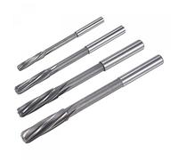 sourcing map Mandrin Alésoirs Ensemble, 6mm 8mm 10mm 12mm H7 4241 Haute Vitesse Acier Spirale Cannelures Tour Machine Alésoir Fraisage Coupeur 4pcs
