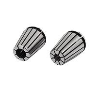 sourcing map Mandrin Ressort Serrage Pince Serrage Ressort Collet ER20 1/4" 1/8" diamètre serrage en 65 acier manganèse Set 2 en 1