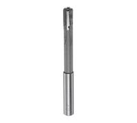 sourcing map Mandrinage Alésoir 8.7mm H7 Carbure Pointe Droit Flutes Rond Tige Tour Machine Fraisage Fraise