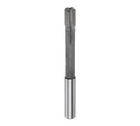 sourcing map Mandrinage Alésoir 9.4mm H7 Carbure Pointe Droit Flûtes Rond Tige Tour Machine Fraisage Fraise
