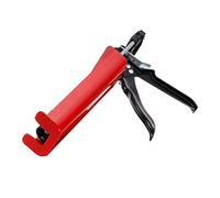 sourcing map Manuel Adhésif Application Applicateur, Double Composant Cartouches Époxy Pistolet, 25:1 Poussée Rapport pour 400 ML (1:1), Rouge