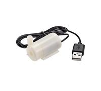 sourcing map Micro Submersible Mini Eau Pompe avec USB Connecteur DC 3V Horizontal Style pour Plante Arrosage