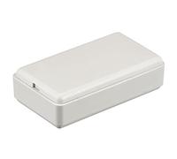 sourcing map Mini Antipoussière Jonction Boîte 50x28x15mm ABS pour Électrique Projet Gris Paquet de 10