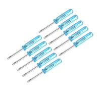 sourcing map Mini Fendue Tournevis 2,0mm Plat Tête 45mm Longueur 10 Pcs | Mini Fendue Tournevis, pour Petit Appareils électroménagers Réparation