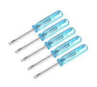 sourcing map Mini Fendue Tournevis, 2.0mm Plat Tête 45mm Longueur pour Petit Appareils électroménagers Réparation, 5 Pcs