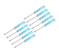 sourcing map Mini Fendue Tournevis 2,0mm Plat Tête 65mm Longueur 10 Pcs | Mini Fendue Tournevis, pour Petit Appareils électroménagers Réparation