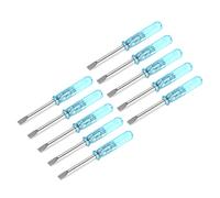 sourcing map Mini Fendue Tournevis 3,0mm Plat Tête 45mm Longueur 10 Pcs | Mini Fendue Tournevis, pour Petit Appareils électroménagers Réparation