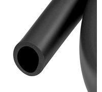sourcing map Mousse Tube 30mm Diamètre Interne 40mm Diamètre Externe 2m Longueur Tube Couvercles pour Poignée Prise Support Tuyau Isolation Noir
