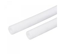 sourcing map Mousse Tube Éponge Manchon protecteur Chaleur Préservation 10x20mm/0.4" ID 0.8" OD Blanc pour Tuyau Isolation Enveloppes Paquet de 2
