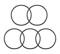 sourcing map Nitrile Caoutchouc Joints Toriques 63.3mm OD 58mm ID 2.65mm Largeur Métrique Nitrile Caoutchouc Joint Étanchéité Paquet de 5