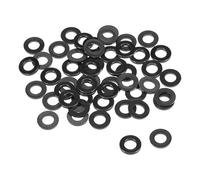 sourcing map Nylon Rondelle Plate Pour 6mm ID Vis Boulon 12mm OD 1.5mm épais 50PCS