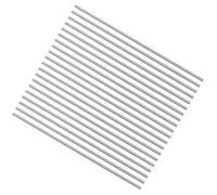 sourcing map Outil de Tournage HSS Rond Acier Tige 1.5mm Barre 100mm Longueur pour Arbre Engranage Perceuse Tours Aléseuse Tournant Miniature Essieu Cylindrique épingle 20pcs