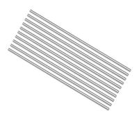 sourcing map Outil de Tournage HSS Rond Acier Tige 2.2mm Barre 100mm Longueur pour Arbre Engranage Perceuse Outil de Tour Aléseuse Tournant Miniature Essieu Cylindrique épingle 10pcs