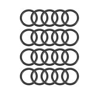 sourcing map paquet de 20 Joints toriques en caoutchouc nitrile 11,21 mm | joint d'étanchéité métrique, OD 7,65 mm, ID 1,78 mm, de largeur