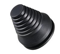 sourcing map Passe fil Caoutchouc Œillet Passe câble Caoutchouc Protection de Épais Plaque Conique Support Diamètre 35mm 6Pcs