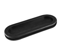 sourcing map Passe fil Caoutchouc Œillet Passe câble Caoutchouc Protection Ovale Double Face Support Dimension 97 x 32mm 4Pcs