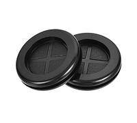 sourcing map Passe Fil Caoutchouc Oeillet Rond Double Face Support Diamètre 30mm Passe Câble Caoutchouc Protection 4pcs