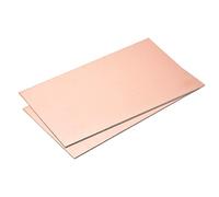 sourcing map PCB Cuivre Revêtement Plaque Stratifié 150mm x 100mm x 2mm FR4 Verre Fibre Monoface pour Circuit Projets Paquet 2