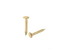 sourcing map Petit Clous Fer 1X8mm(DxL) pour Quincaillerie Bricolage Décoratif Boîtes Bois Accessoires Doré 500pcs