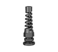 sourcing map PG9 Presse-étoupe Câble Glande Imperméable IP68 Nylon Joint Réglable Contre-écrou avec Décharge Traction pour 4-8mm Diamètre Fil