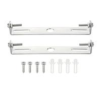sourcing map Plaque de Suspendre Plafonnier, 115x18x17mm Éclairage Luminaire Montage Support pour Maison Bureau Lustre, 2 Ensemble