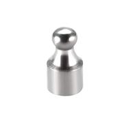 sourcing map Poids d'Étalonnage 1g Poids de Calibration M2 Précision Gramme Chrome Plaqué Acier pour Numérique Balance Échelles