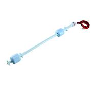 sourcing map Poisson Réservoir Liquide Eau Niveau Capteur Vertical Flotteur Interrupteur 29,5cm Longueur
