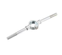 sourcing map Porte Filière Porte-clé à poignée ronde de 20 mm, pour matrice ronde métrique M3.5-M6, réglable avec poignée moletée