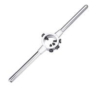 sourcing map Porte Filière Stock Matrices Poignée Clé 20mm Diamètre M4.5-M6 Métrique Rond Matrice Support