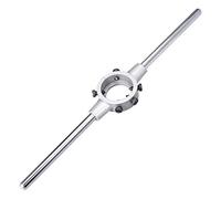sourcing map Porte Filière Stock Matrices Poignée Clé 38mm Diamètre M12-M14 Métrique Rond Matrice Support
