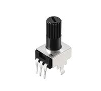 sourcing map Potentiomètre 100K Ohm Variable Résisteur Tour unique Rotatif Carbon Film 5Pcs