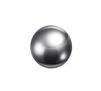 sourcing map Précision Billes 32mm Diamètre G10 Chrome Acier Bille pour Roulements, Argent