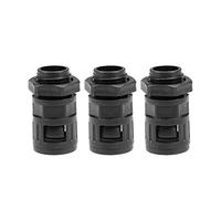 sourcing map Presse-étoupe câble Connecteur tube ondulé Pinces Tuyau AD13 vis M16 3Pcs