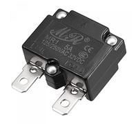 sourcing map Protection contre les surcharges de circuit 5 A AC125/250 V DC32 V Disjoncteur thermique à réinitialisation automatique