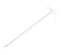 sourcing map PTFE Électrique Agitation Tige 300mm Longueur Aérien Mélangeur Agitateur Arbre avec Pliable Pagaie pour Laboratoire